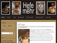 Tablet Screenshot of hefe-und-mehr.de